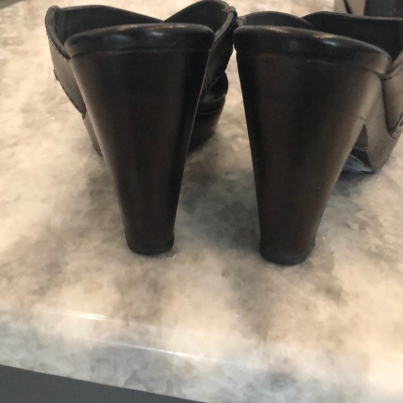 Cole Haan Black leather slides - Picture 4 of 6